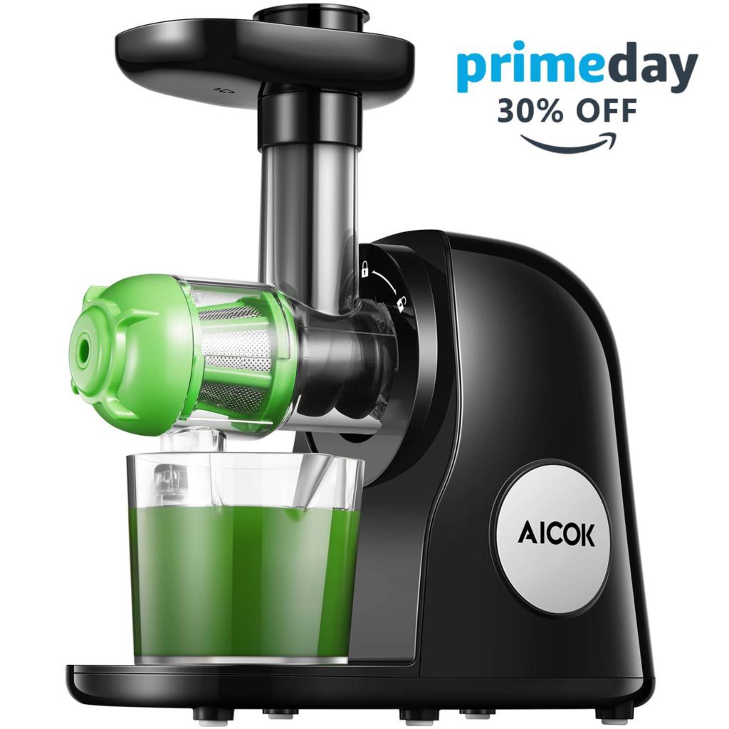 Juicer Machines, Aicok Slow Masticating Juicer Extractor Easy to Clean