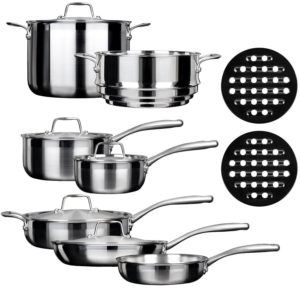 Duxtop ssc 14 piece stainless steel set