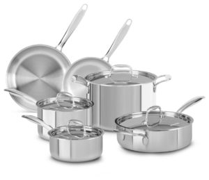 kitchenaid stainless steel cookware