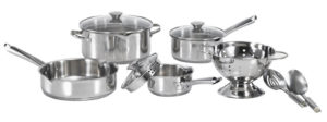 wearever stainless cookware set