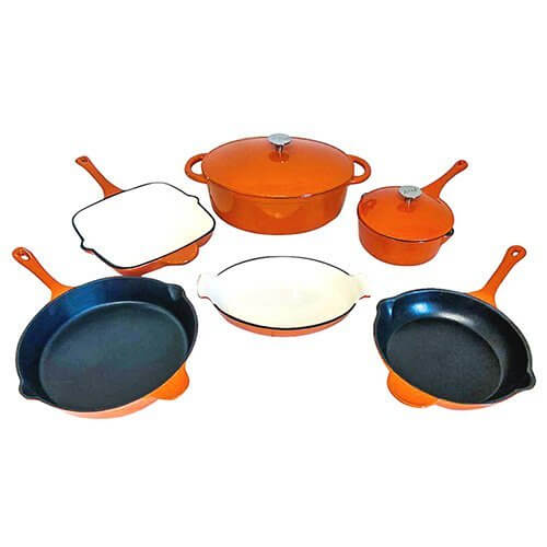 6 Best Enamel Cast Iron Cookware Sets [Authoritative Guide For 2020 ]
