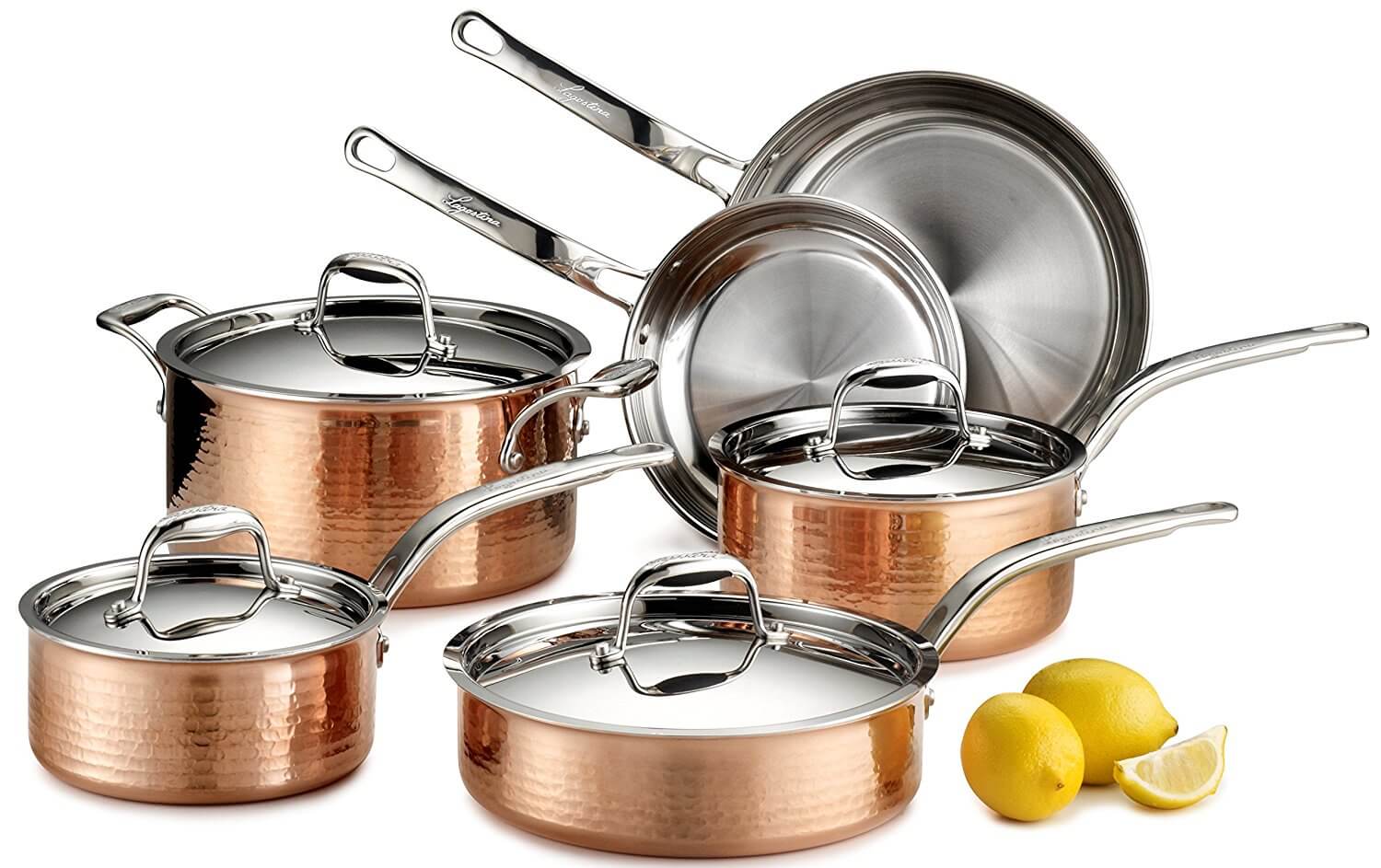 best copper pan set