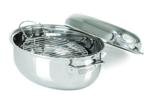 Viking 3-Ply Stainless Steel Oval Roaster