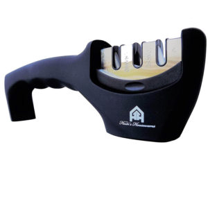 3 Stage Professional Handheld Knife Sharpener by Heidis Housewares fillet knife sharpener