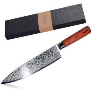 HUFTGOLD 8-inch Professional Chef Knife Damascus Knife