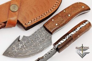 Handmade Damascus Steel Hunting Knife