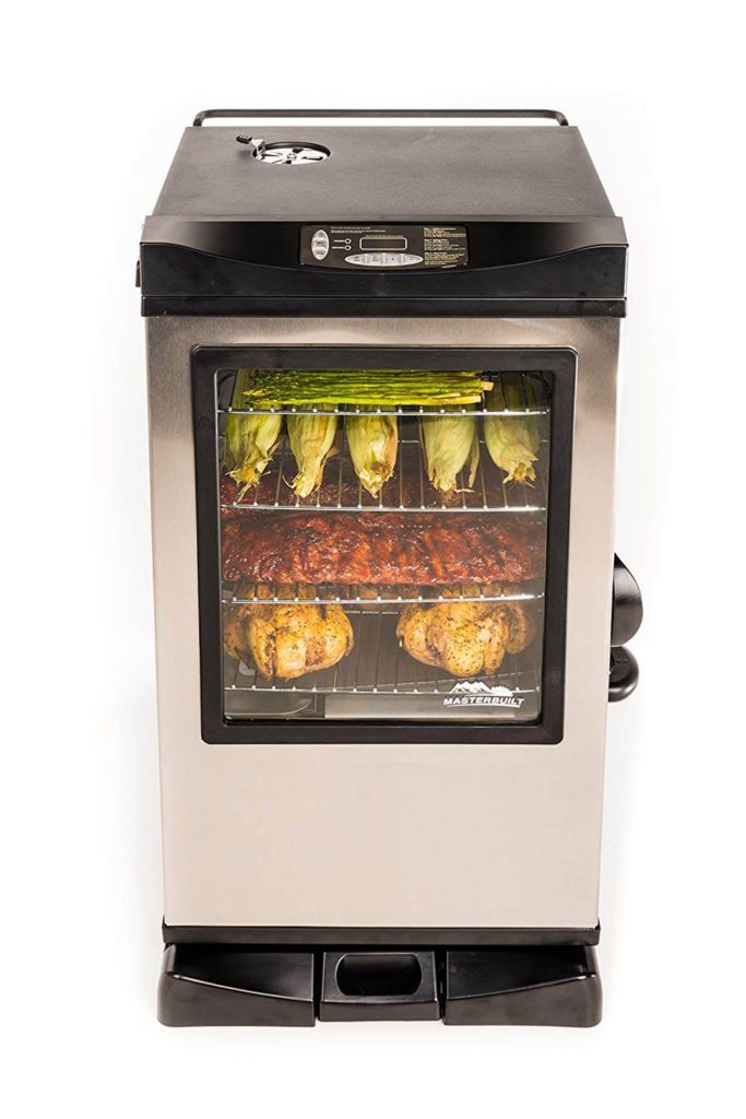 Masterbuilt 30 Inch Outdoor Digital Electric Meat Smoker BBQ Grill w-Window