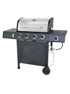 RevoAce 4-Burner LP Gas Grill with Side Burner