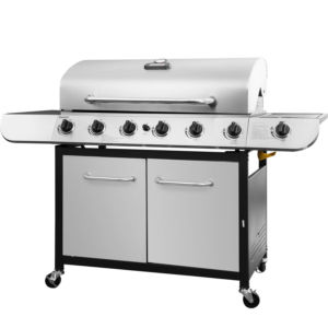 Royal Gourmet SG6002 Cabinet Propane Gas Grill with Side Burner