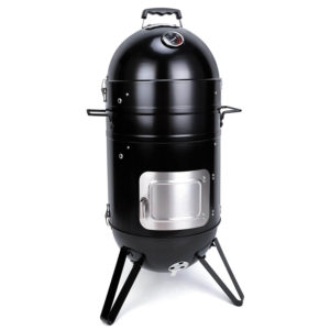 Sougem Charcoal Smoker Grill 14-inch Vertical Combo