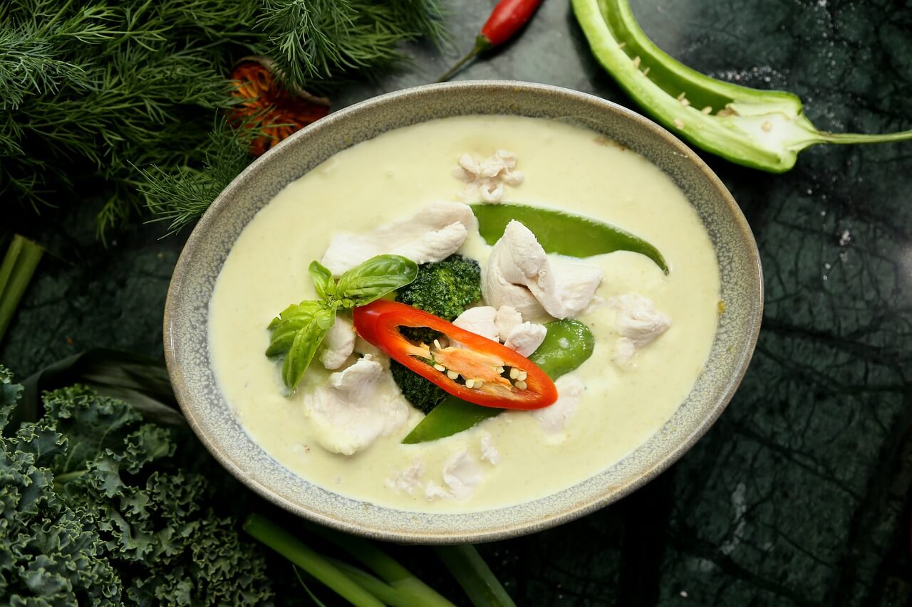 kids thai green curry