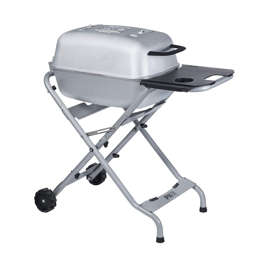 PK Grills PKTX Outdoor Portable Aluminum Charcoal Grill and Smoker