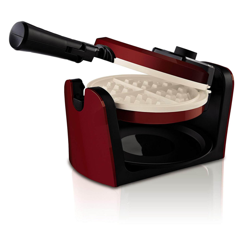 Oster Titanium Infused DuraCeramic flip waffle maker