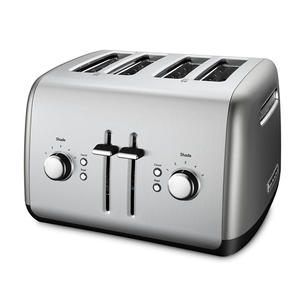 KitchenAid Kmt4115cu 4-Slice Toaster with Manual High-Lift Lever