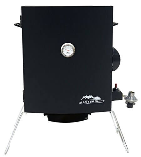 Masterbuilt 20050116 Patio-2-Portable Propane Smoker, Black