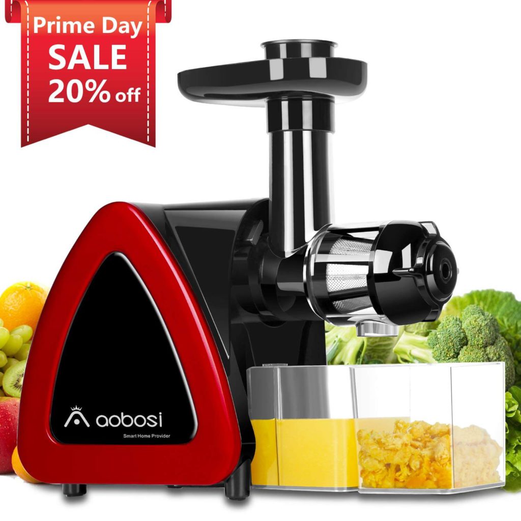 Aobosi Slow Masticating juicer extractor cold press juicer machine