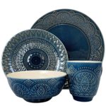 Elama ELM Petra 16 Piece Stoneware Dinnerware Set