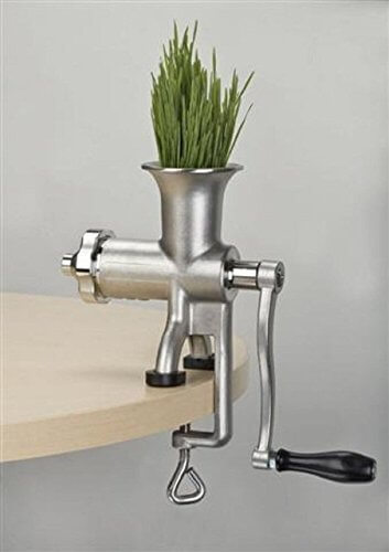 Miracle Exclusives Stainless Steel Manual Wheatgrass Juicer