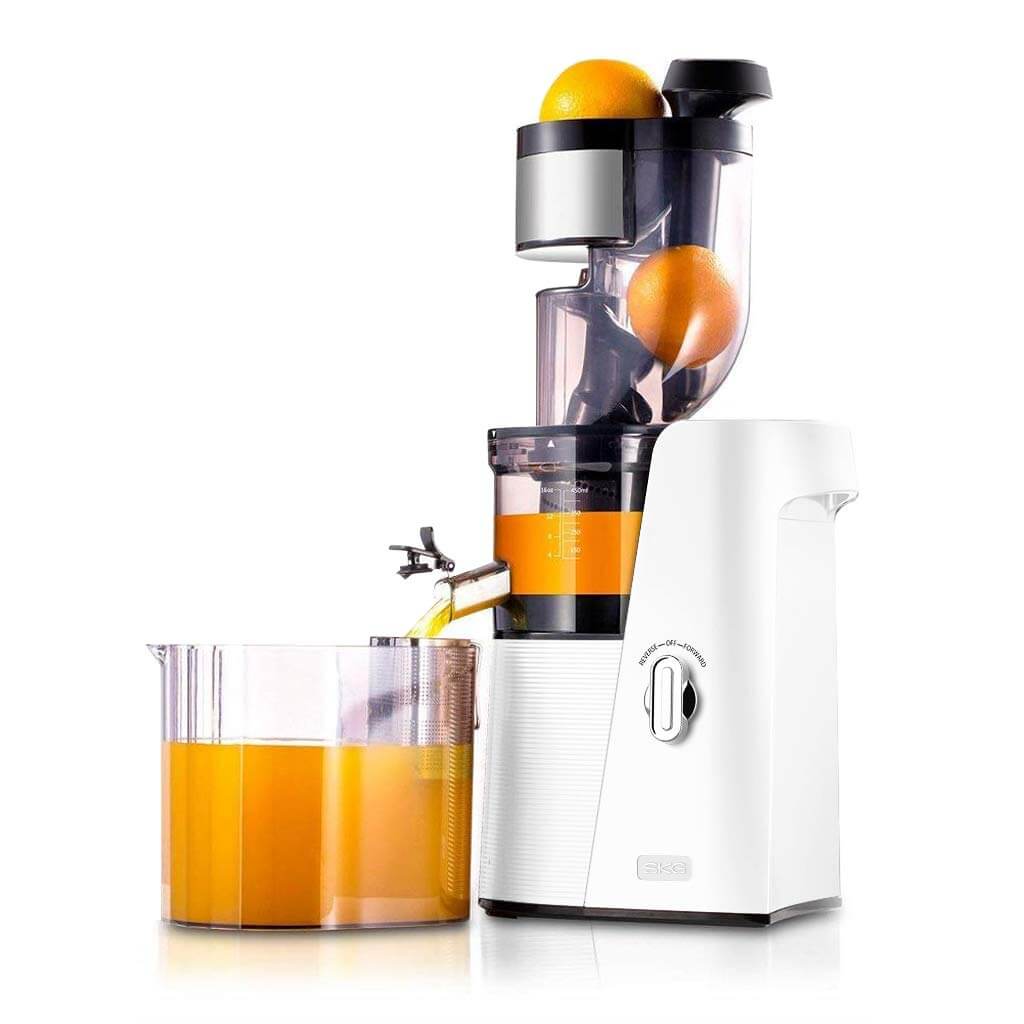 SKG Slow Masticating Juicer Cold Press 36 RPM Big Mouth Juice Extractor