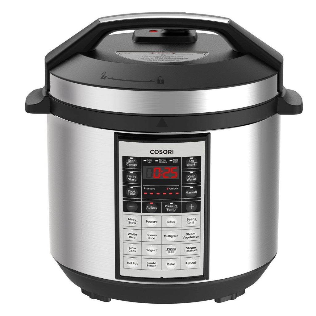COSORI instant pot Electric Pressure Cooker 6 Qt 8 in 1 Instant Stainless Steel Pot 16 Program Slow Cooker