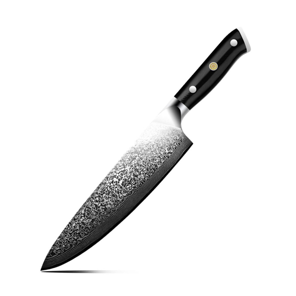 LEVINCHY Chefs Knife 8 inch Professional Japanese Damascus Stainless Steel Kitchen Knife