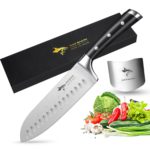 SantSantoku Knife MAD SHARK Pro Kitchen Knives 7 Inch Chefs Knifeoku Knife MAD SHARK Pro Kitchen Knives 7 Inch Chefs Knife