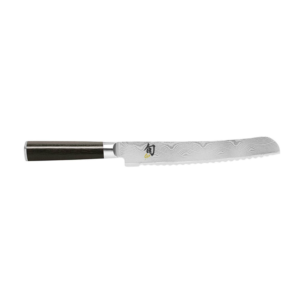 Shun Classic 9 Bread Knife with VG MAX Steel Serrated Edge and Ebony PakkaWood Handle