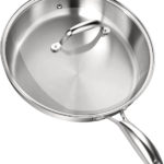Stainless Steel Skillet with Glass Cover