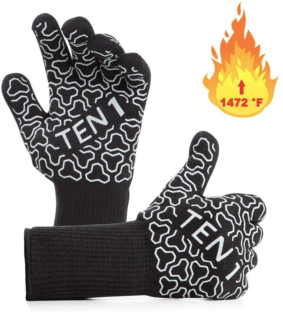 BBQ Gloves Extreme Heat Resistant Grill Gloves