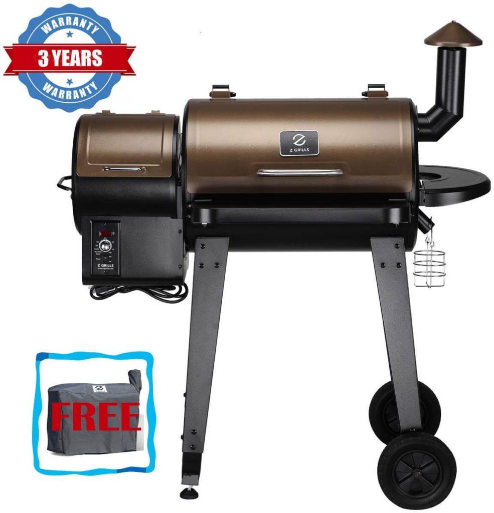 Z GRILLS Wood Pellet Grill and Smoker 