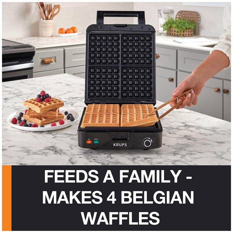 KRUPS Waffle Maker Review [Informative Buyers Guide For 2021]