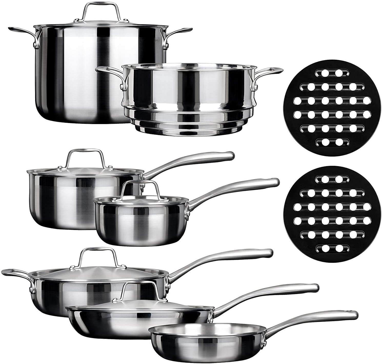 Duxtop Cookware Review Triply SSC14PC [Guide For 2020]