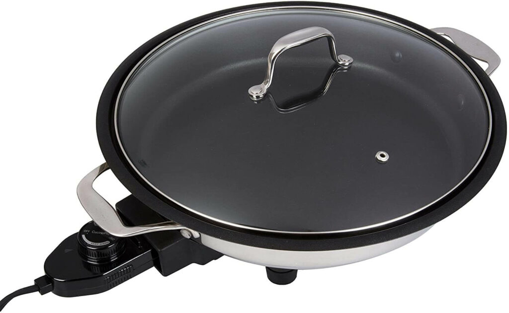 CucinaPro Electric Skillet