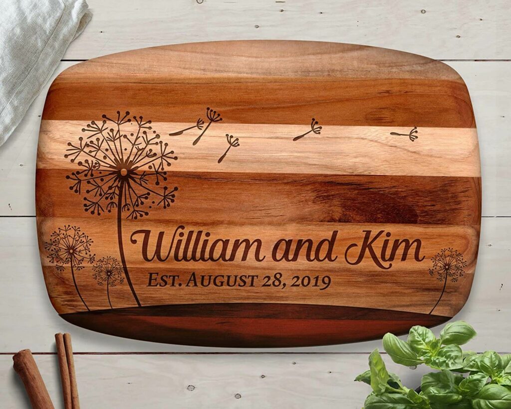 Personalized Cutting Board Teak