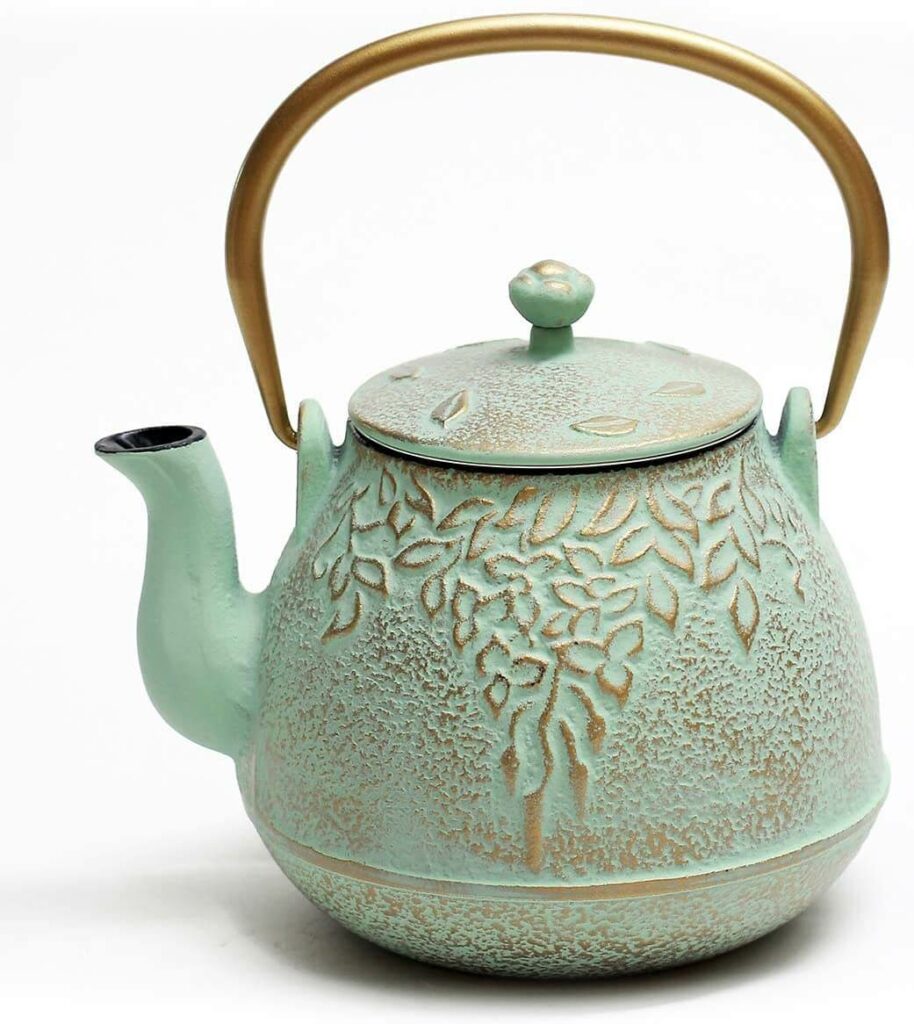 TOPTIER Japanese Cast Iron Teapot